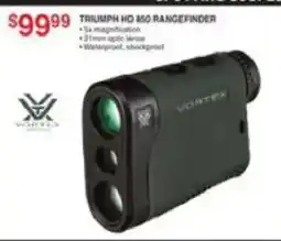Dunham's Sports Vortex triumph hd 850 rangefinder offer