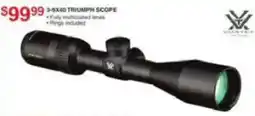 Dunham's Sports Vortex 3-9x40 triumph scope offer