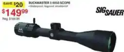 Dunham's Sports Sig Sauer Buckmaster 3-9x50 Scope offer