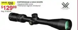 Dunham's Sports Vortex Copperhead 4-12x44 Scope offer