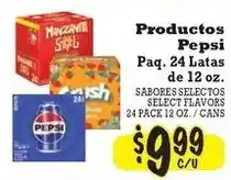 Pepsi Select Flavors