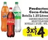La Michoacana Coca-Cola Products offer