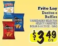 La Michoacana Frito Lay Doritos or Ruffles offer
