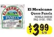 La Michoacana El Mexicano queso panela offer