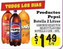 La Michoacana Pepsi Products offer