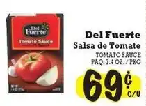 La Michoacana Del Fuerte tomato sauce offer