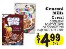 La Michoacana General Mills Cereal offer