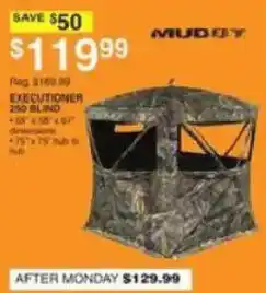 Dunham's Sports Muddy executioner 200 blind offer