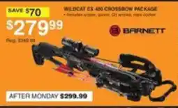 Dunham's Sports Barnett Wildcat CX 400 Crossbow Package offer