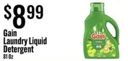 Jons International Gain laundry liquid detergent offer