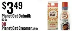 Jons International Planet Oat Oatmilk or Planet Oat Creamer offer