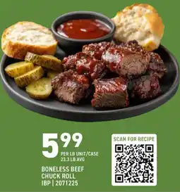 US Foods Chef's Store Boneless Beef Chuck Roll offer