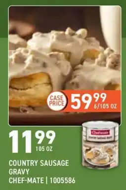 US Foods Chef's Store Chef-Mate Country Sausage Gravy offer