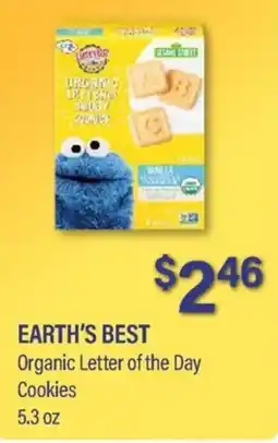 Commissary Earth's Best Organic Letter of the Day Cookies offer