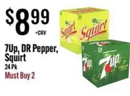 Jons International 7up, dr pepper, squirt offer