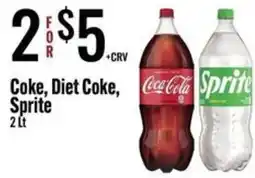 Jons International Coke, Diet Coke, Sprite offer
