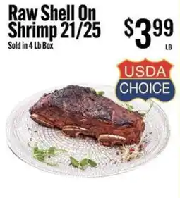 Jons International Raw Shell On Shrimp offer