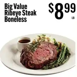 Jons International Big Value Ribeye Steak Boneless offer