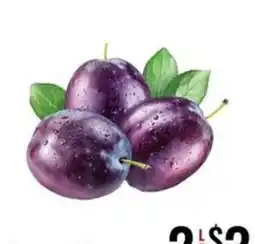 Jons International Plums offer