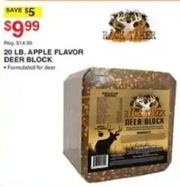 Dunham's Sports Rack Taker deer block offer
