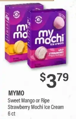 Commissary My Mochi Sweet Mango or Ripe Strawberry Mochi Ice Cream offer