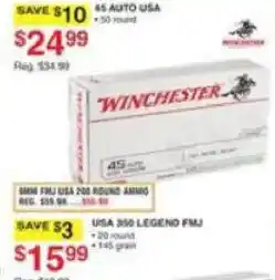 Dunham's Sports Winchester 45 Auto USA offer