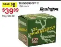Dunham's Sports Remington thunderbolt 22 offer