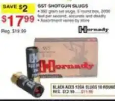 Dunham's Sports Hornady Sst Shotgun Slugs offer