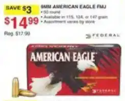 Dunham's Sports Federal American Eagle offer