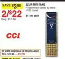 Dunham's Sports Cci 22lr mini mag offer