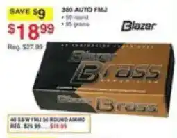 Dunham's Sports Blazer 380 Auto FMJ offer