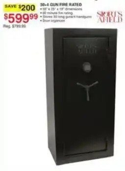 Dunham's Sports Sports Shield 30-4 Gun Fire Rated Safe offer