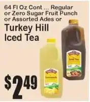 Super Fresh Turkey Hill Iced Tea offer