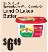 Super Fresh Land O Lakes butter offer