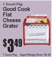 Super Fresh Good Cook Flat Cheese Grater offer