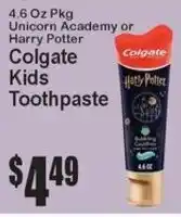 Super Fresh Colgate Kids Toothpaste offer