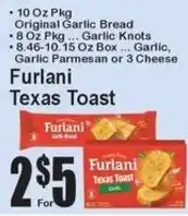 Super Fresh Furlani Texas Toast offer