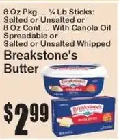 Super Fresh Breakstone's Butter offer