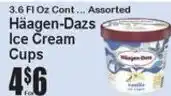 Super Fresh Häagen-Dazs ice cream cups offer