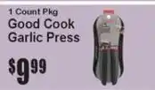 Super Fresh Good Cook Garlic Press offer