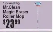 Super Fresh Mr. Clean magic eraser roller mop offer