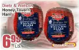 Key Food Dietz & Watson honey tavern ham offer