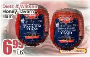 Key Food Dietz & Watson honey tavern ham offer
