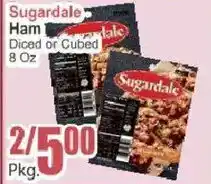 Key Food Sugardale ham diced or cubed offer