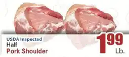 Key Food Usda inspected half pork shoulder offer