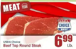Key Food Usda Choice Beef Top Round Steak offer