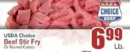 Key Food Usda Choice Beef Stir Fry Or Round Cubes offer