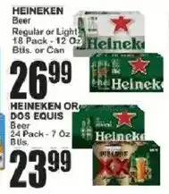 Key Food Heineken Beer offer
