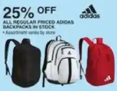Dunham's Sports Adidas Backpacks offer