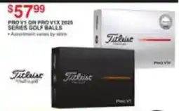 Dunham's Sports Titleist pro v1 or pro vix 2025 series golf balls offer